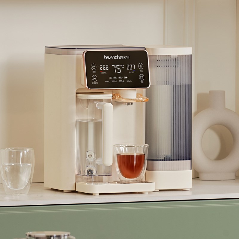 碧云泉G3净水器直饮免安装饮水机反渗透小型加热一体台式净水机