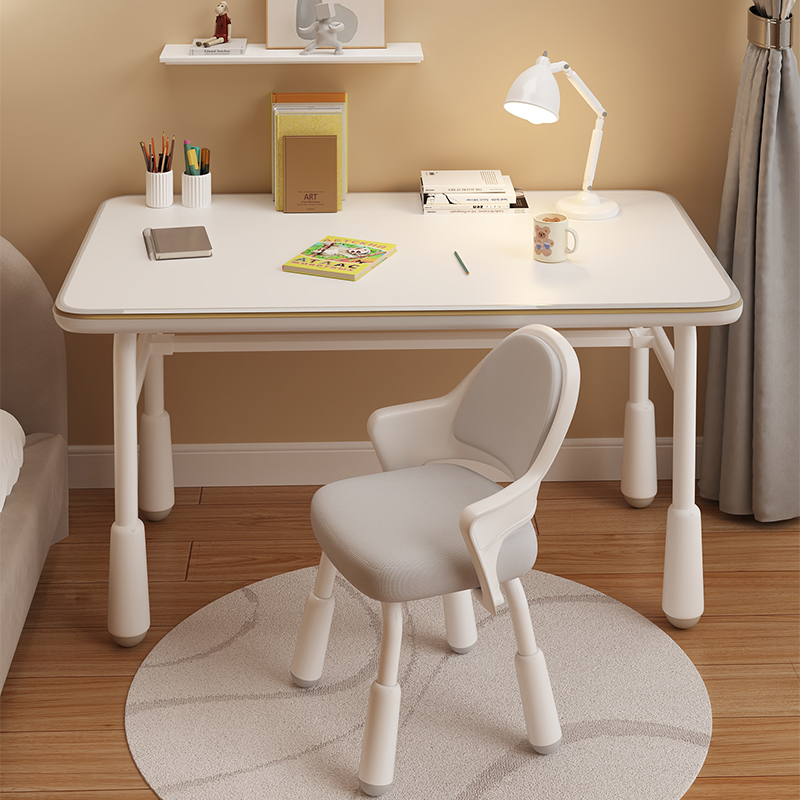 儿童学习桌小学生家用课桌椅装简约写字作业书桌卧室可升降桌子