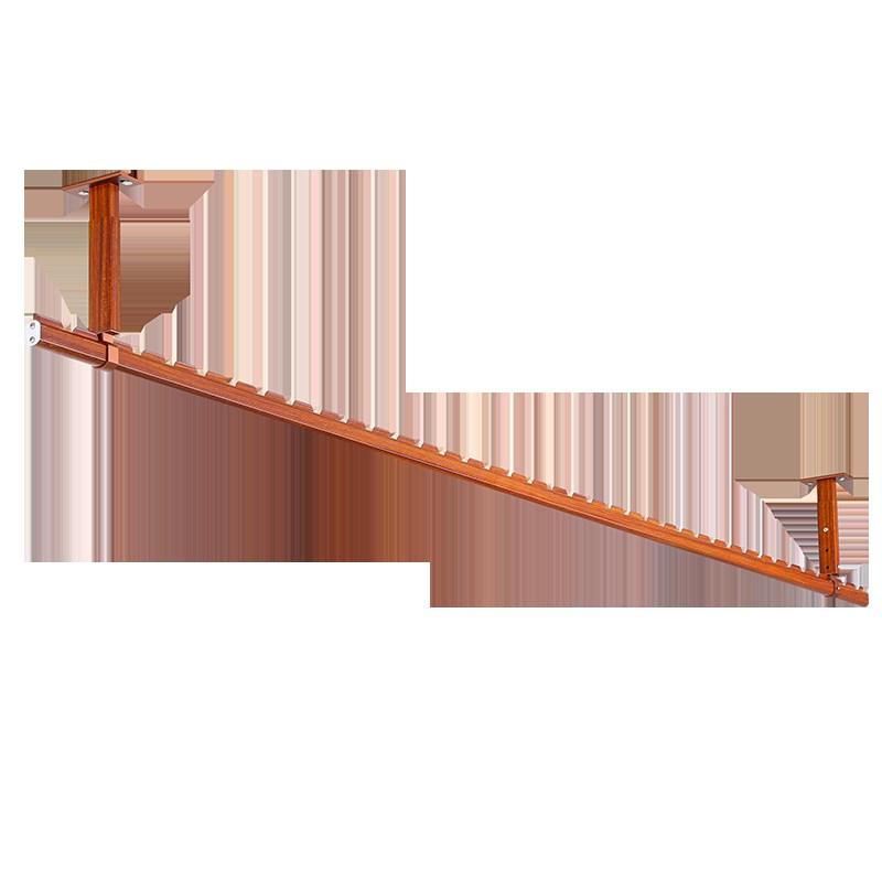 阳台固定式晾衣杆室内挂晒衣杆晾衣架吊顶单杆凉衣架吊杆悬挂顶装