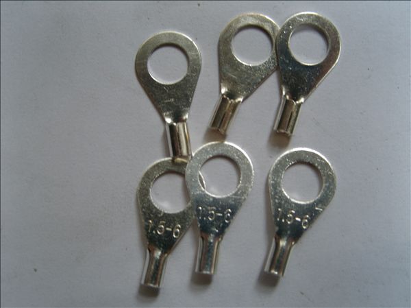 OT1.5-镀银0.5厚度黄铜1000只HS接线端子欧式接线