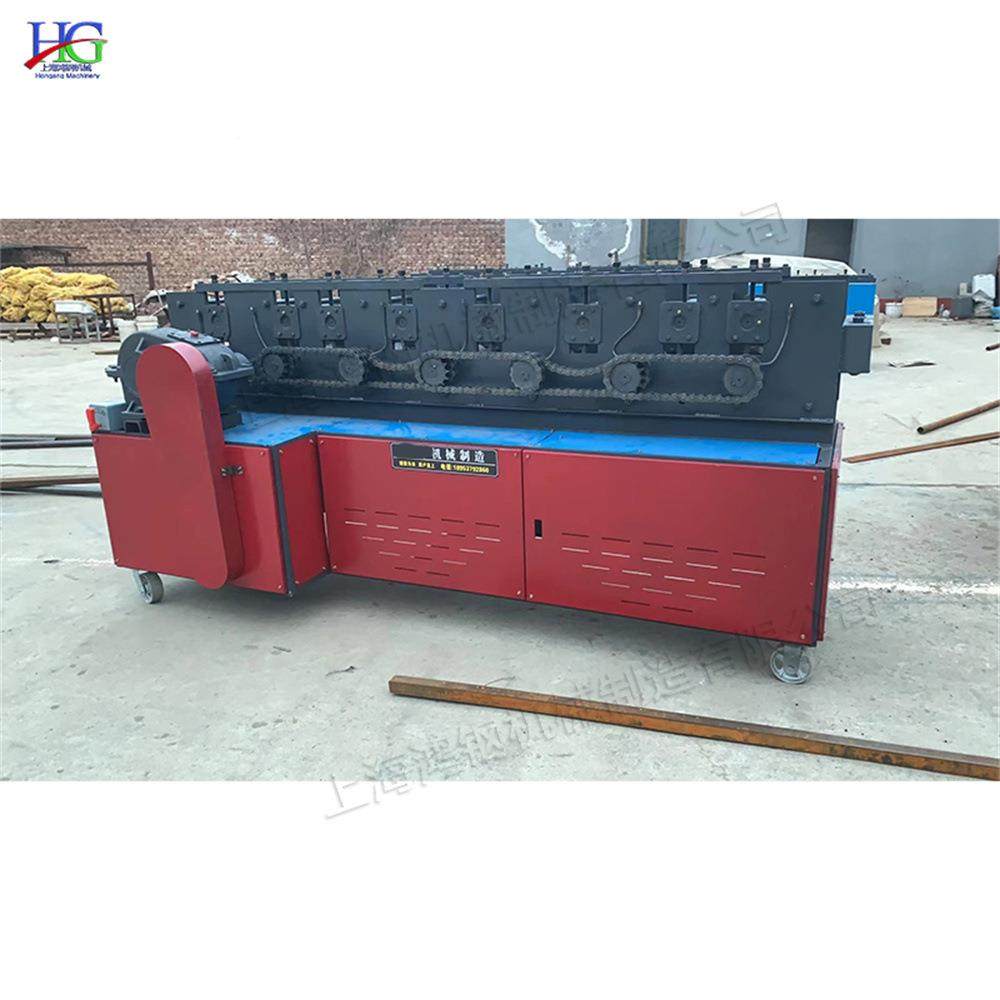 数控式脚手架方管调直机建筑机施工管圆管矫直形钢管压直钢POS矩