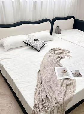 亲子床拼接床榻榻加米卧室小型云朵软包XMC45456大床公主床户宽儿