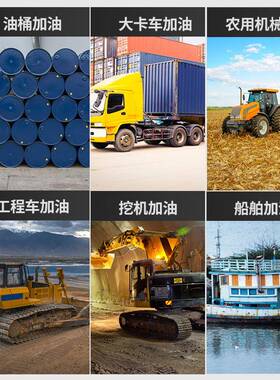 电动抽泵油泵2v24v220v通用机柴油输油泵抽油抽水泵自吸泵加19870