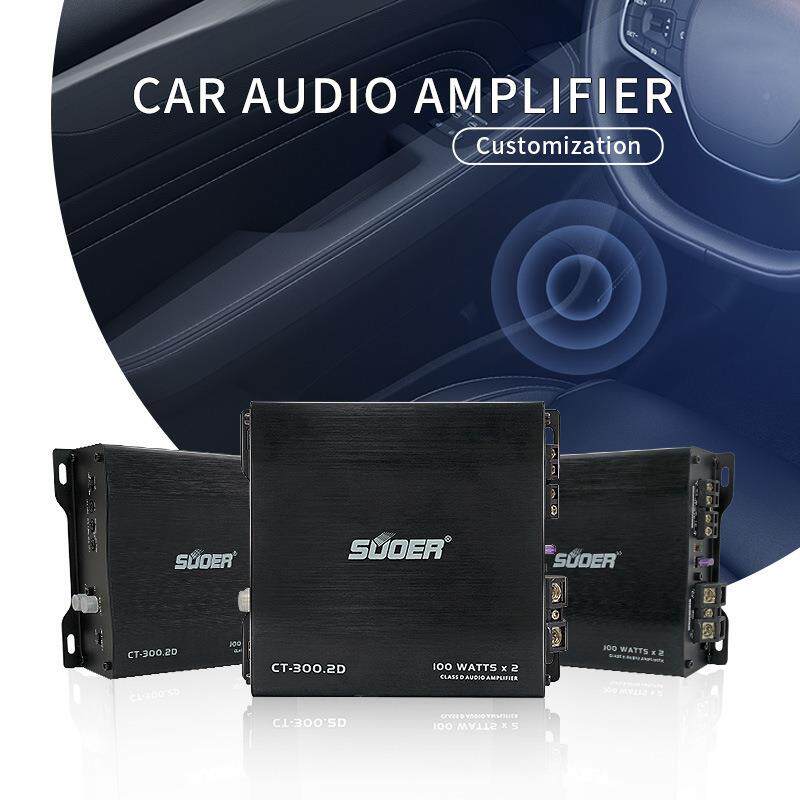 功汽车功12vCT-300.2放两声道全频类喇数字功放推低音炮叭车载放