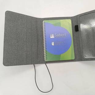 三折面记本厂用心选好料商务防水布三折记事DS66本可印l工og笔o