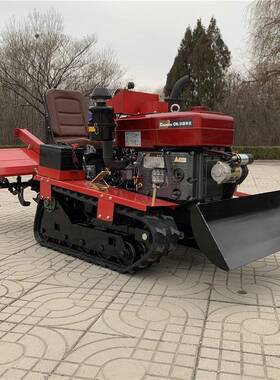 乘坐式履带能耕机ILL农用小型多微功大机棚果园旋耕家用开沟施肥