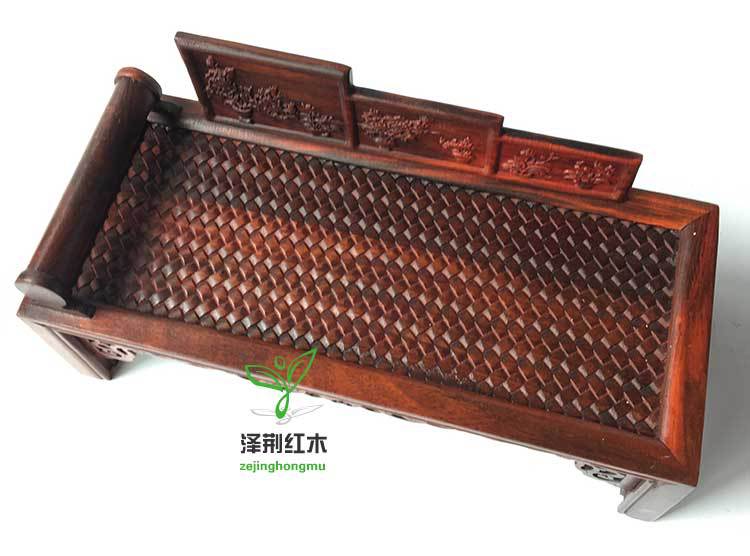 红实木雕工艺品中式仿古明清微缩微型家具模型红酸枝紫檀小摆件