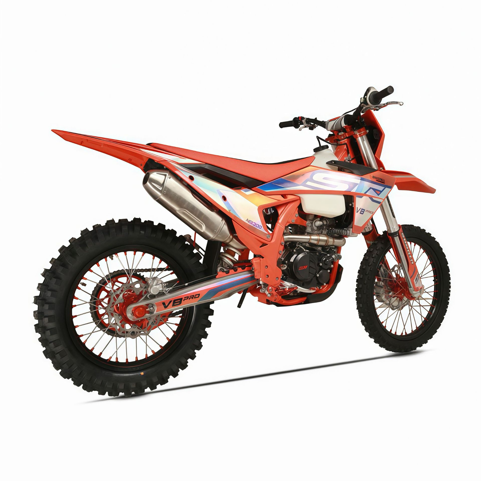 斯托纳赛车STNV8pro-NB300水冷两轮山地大越野高赛林道场地摩托