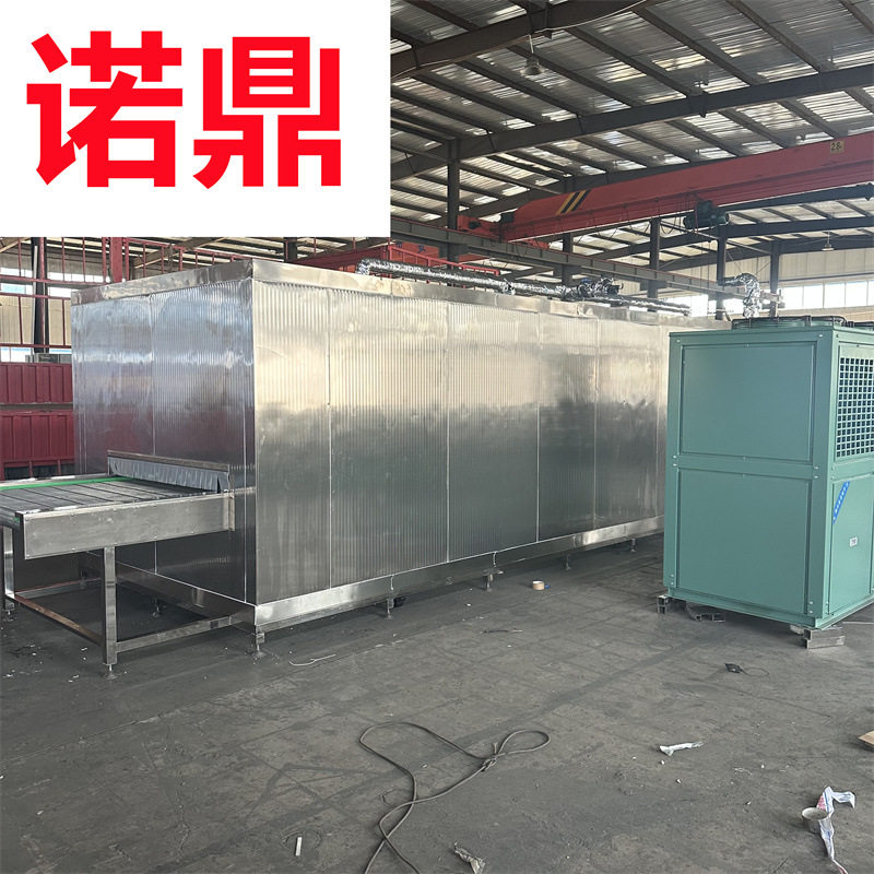 隧道式速冻机 低温冷冻机厂家 全自动冷冻机器厂家 海鲜速冻机 诺