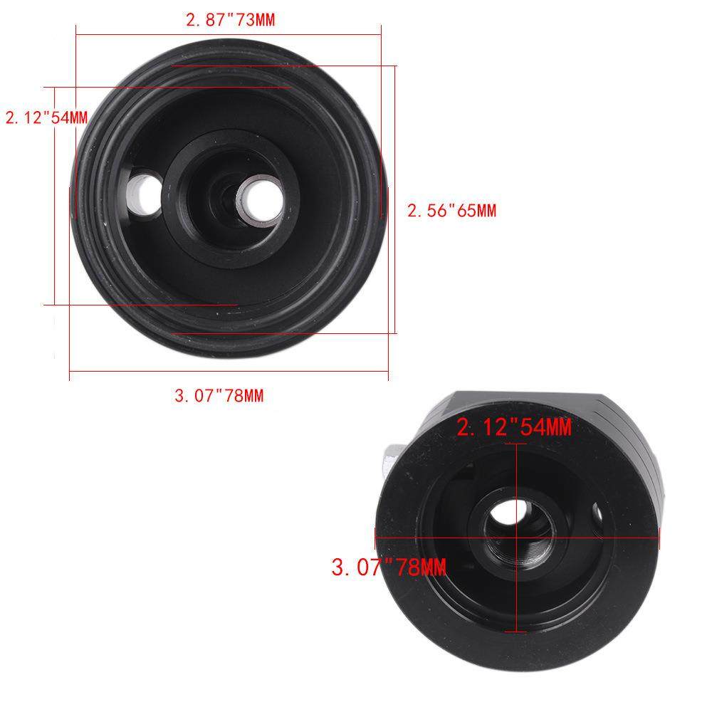 汽车改装配件油温油压饼表一冷器金属转接分器二821合油饼体油跨