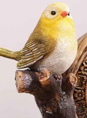 欧式园创意个性布谷鸟田钟客A478厅卧室精床办公室桌面头摆件致