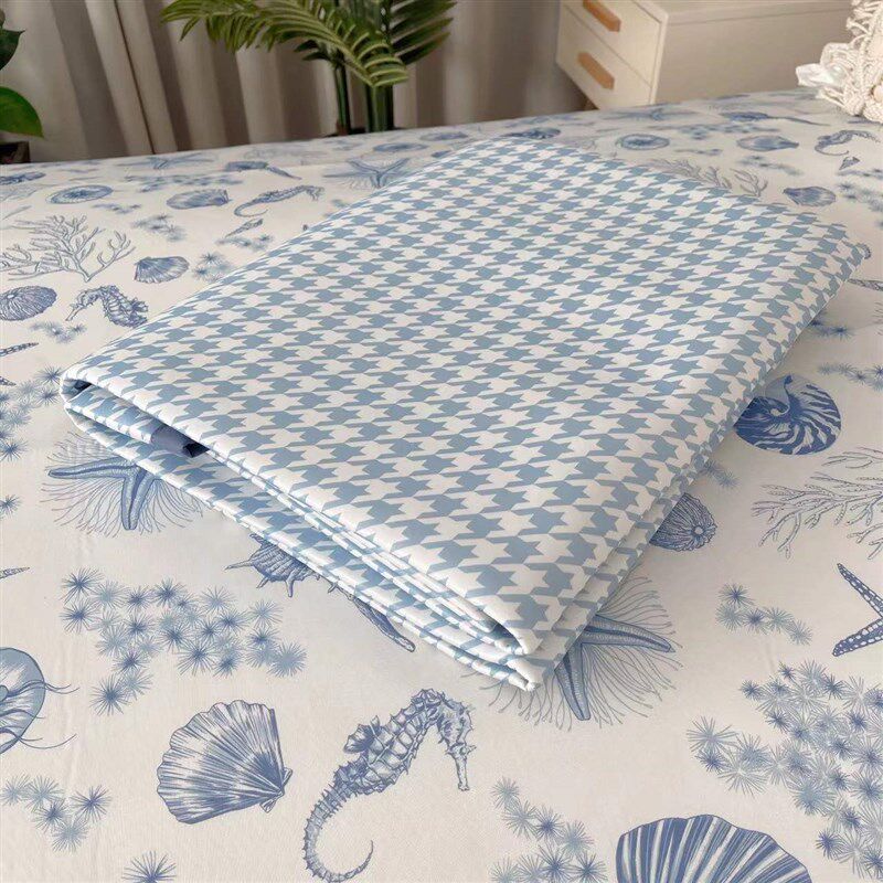 柔软天然升级款纳米竹纤维双人凉席180*200床垫夏季冰丝席可水洗