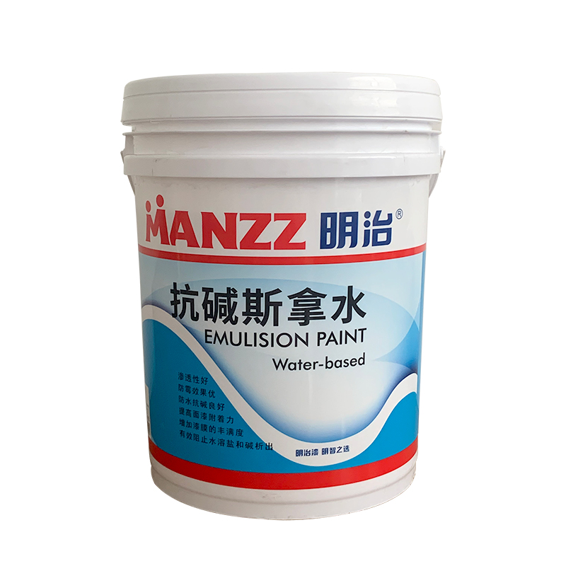 明治斯拿水涂料斯那水翻新内外墙底漆加固基面防水墙锢界面剂