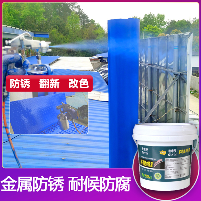 铁锈转化剂免除锈金属漆防腐防锈免打磨黑色白色油漆水性环保油漆
