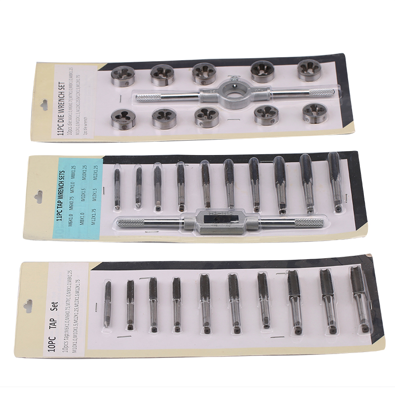 合金钢公制丝锥板牙装丝攻攻丝器手用手动攻牙绞手扳手五金工具