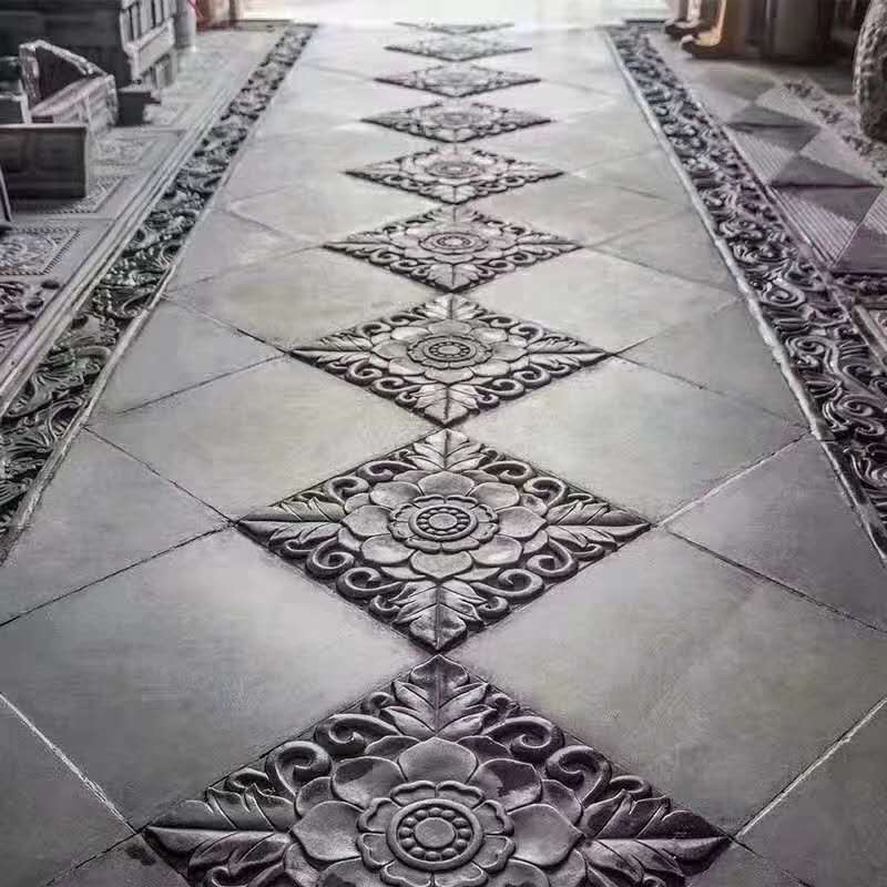 定制砖雕浮雕影壁照百福图室内外装饰围墙镂空窗花中式仿古地砖