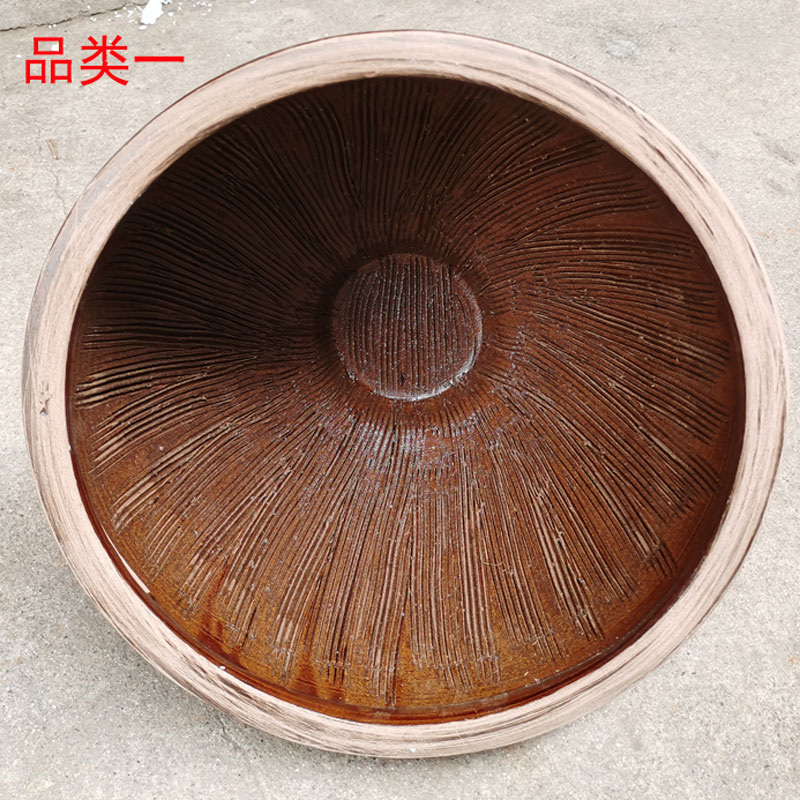 特大擂钵家用捣蒜臼子擂辣椒擂皮蛋擂米糊擂茶钵老式捣碎罐研磨器