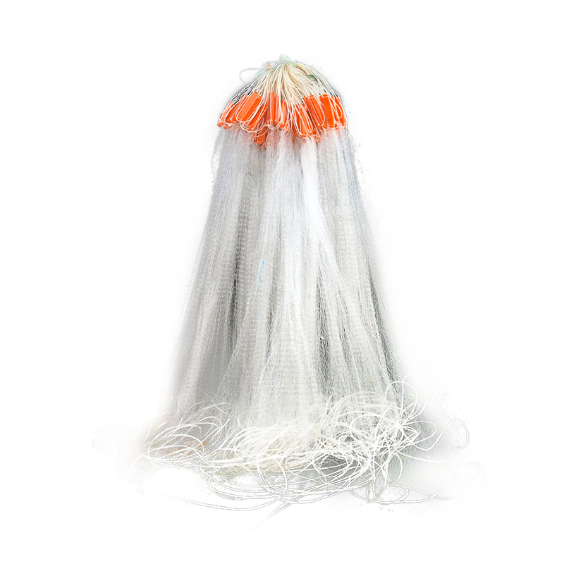 单层 粘网 密网 餐鱼网小白条小鱼网粘网丝网捕鱼具 单层粘网三层