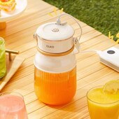 CUKO便携式 榨汁机家用小型充电炸果汁机电动学生榨汁杯吸管吨吨桶