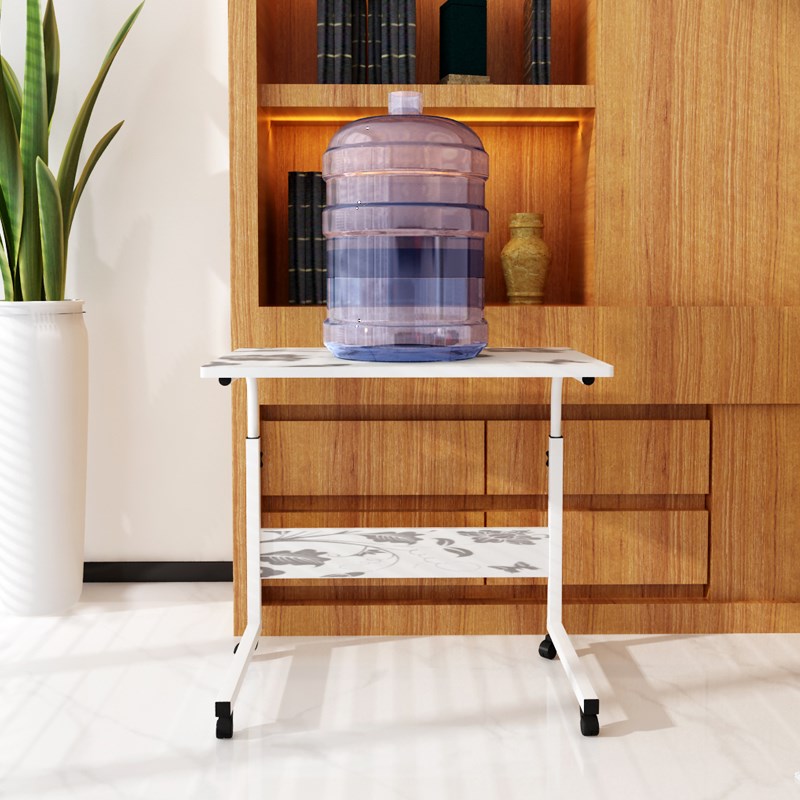 简易笔记本电脑桌 台式家用简约床边移动升降学习写字书桌子