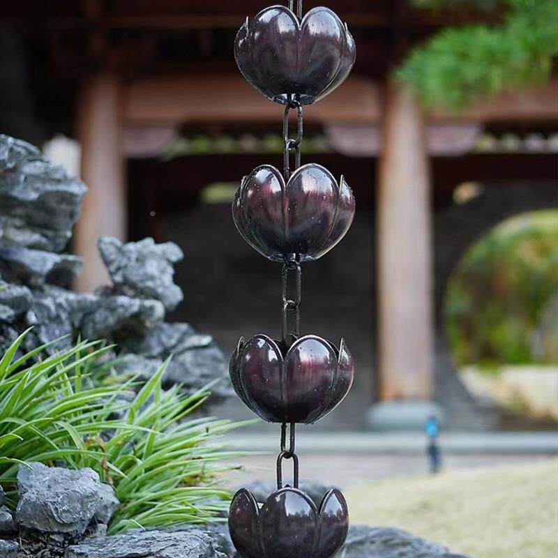寺院EGP超用大睡链莲雨莲雨花链大雄宝殿专用铜雨链