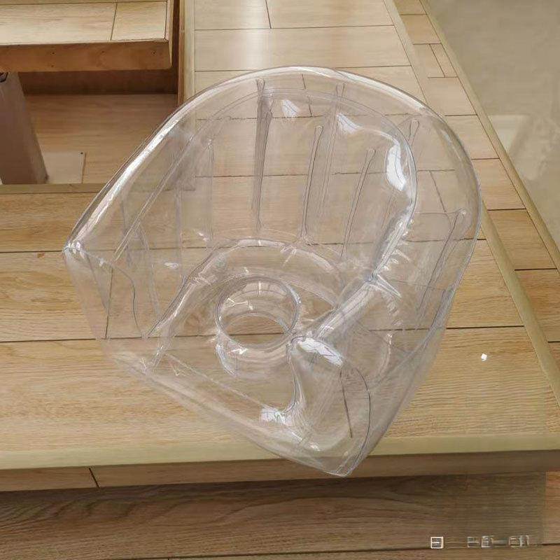 眸外透儿童成人明可发摄影道具CSK充气沙沙发椅子剪开放娃娃玩具