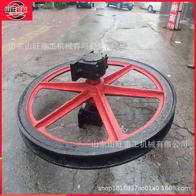 井绞重车游矿动天轮提升绳起轮FKZ承托钢丝转向定滑轮