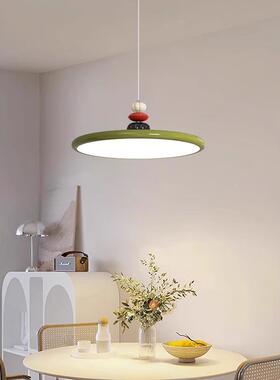 步步新达奶风厅飞碟餐吊灯创意20油25年款现代简约餐87400桌吧台