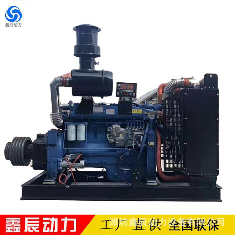 潍坊6126发动斯太动6126ZLP400马力破机碎机发机带尔离合器
