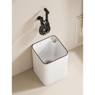 c迷号你小拖把池s30cm阳拖台落地拖把盆小尺寸家用布池W602M11