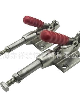 04612不锈钢快速夹具推拉式夹钳压紧器3木工固定夹C304304E