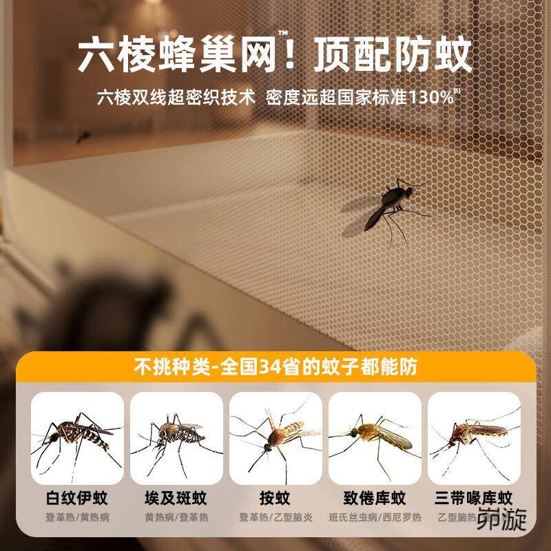 家装用免安防摔帐蚊1蒙古包卧全室婴儿童床底纹帐米8098床1米5