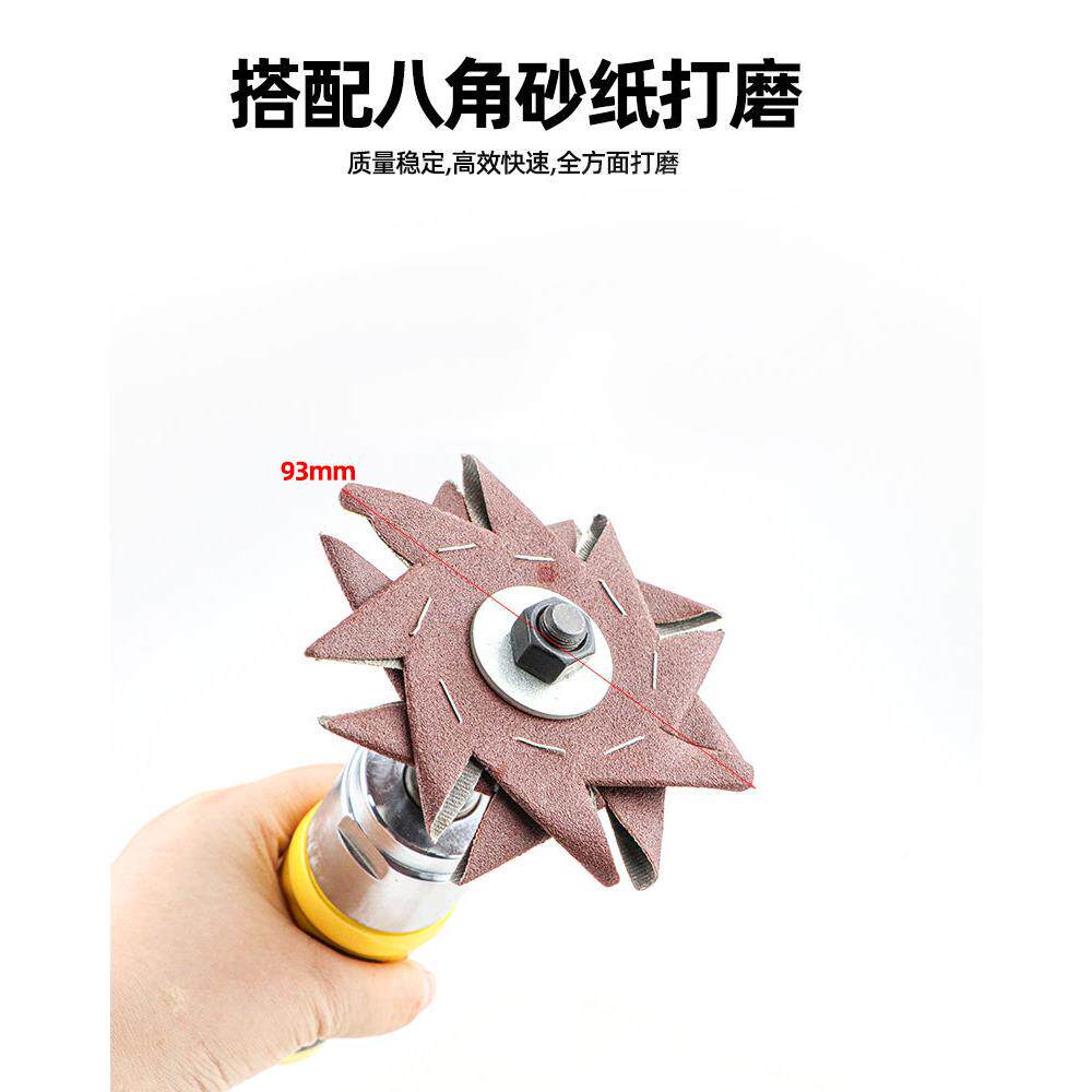 速机豹机气动八角砂齿轮速调八364BC2八瓣砂机直砂机打磨抛光砂纸