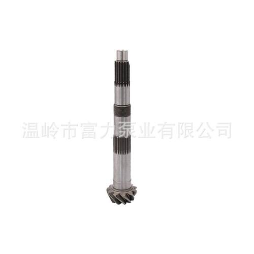 16空心齿轮轴长齿轮轴花配键轴拖拉机件农机轴配件