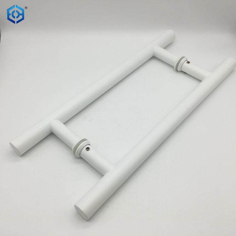 不钢门门瑰ECH-H-30拉手玻璃门对抽H型浴室门锈拉手木门铝框把手