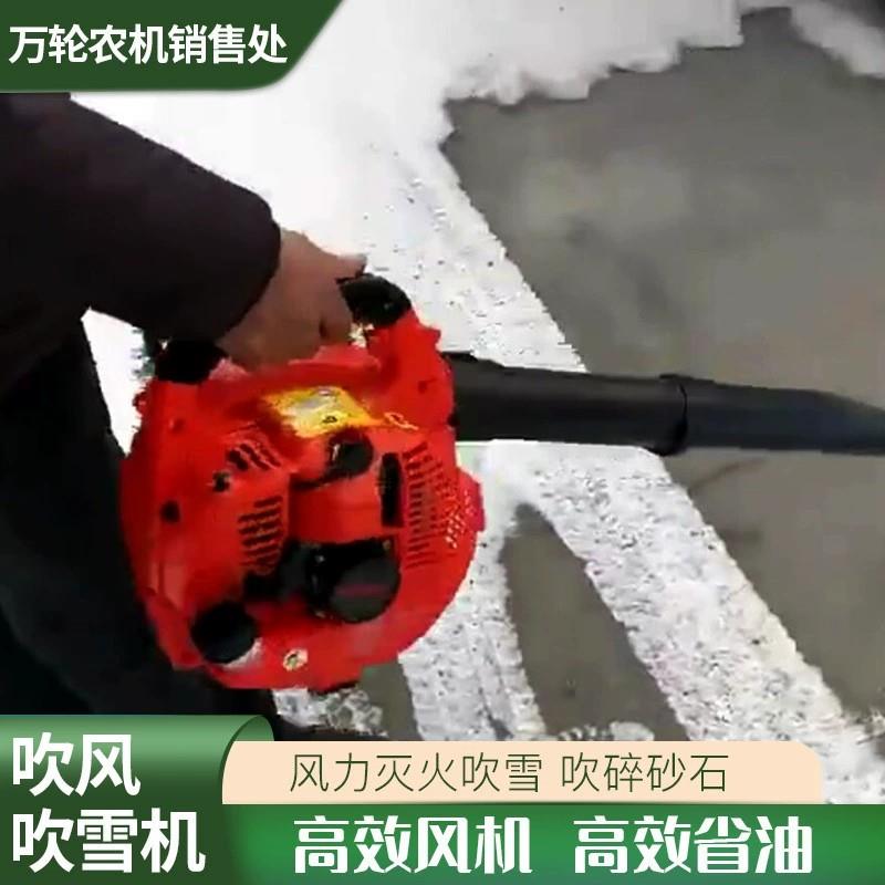 背负大功率冲鼓式风吹风机油汽二程四冲程吹无品牌/风吹雪机庭院