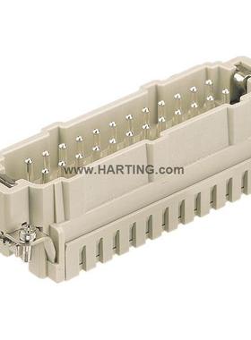 0933024216原装德HARTIN704GAH国N24ES-M24芯公头HAN24E6S-STI