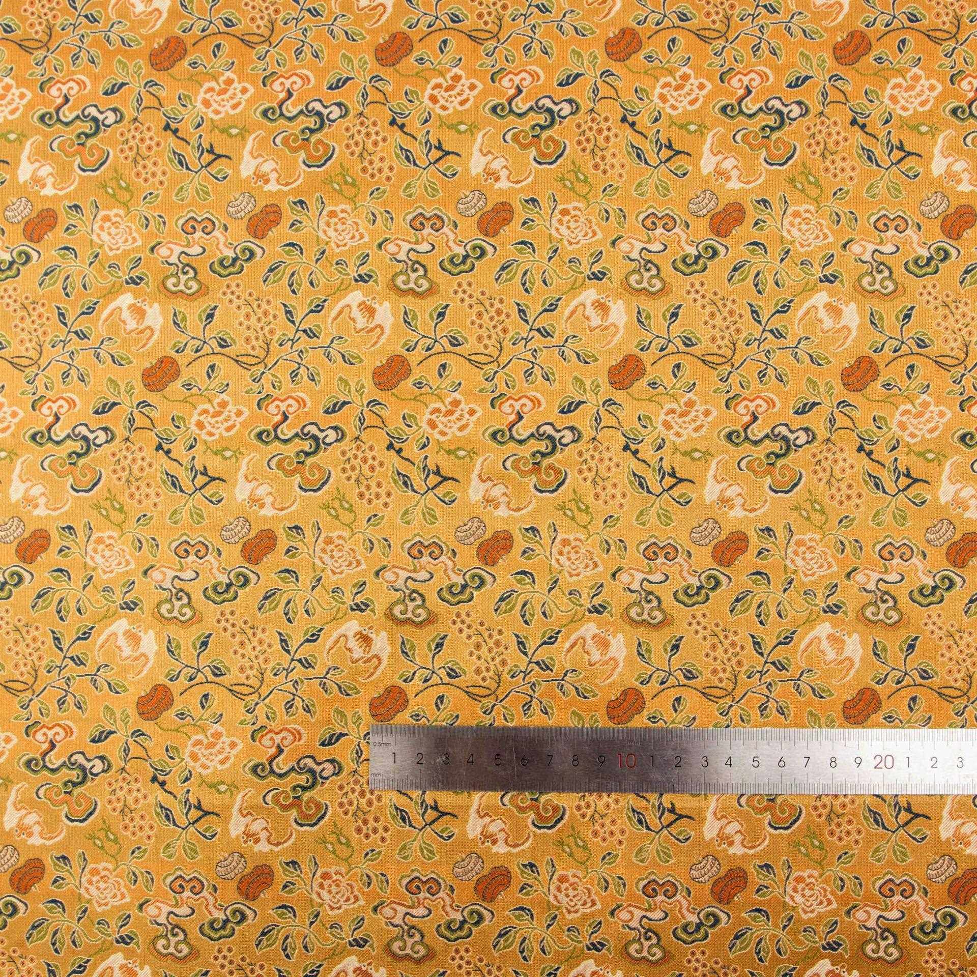 仿宋锦国风779新中式马背心甲年服锦盒装裱手工汉服提花