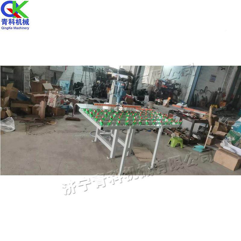 小型单头玻璃磨边机台式玻qk-sdi-9璃简打磨玻机易电动门窗璃圆边