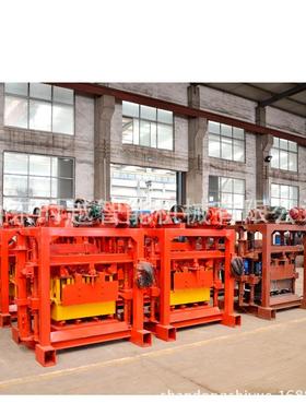 山东临KDA砖沂QTJ4-0小型砖机设备4泥空心机水泥砖水路沿石设备