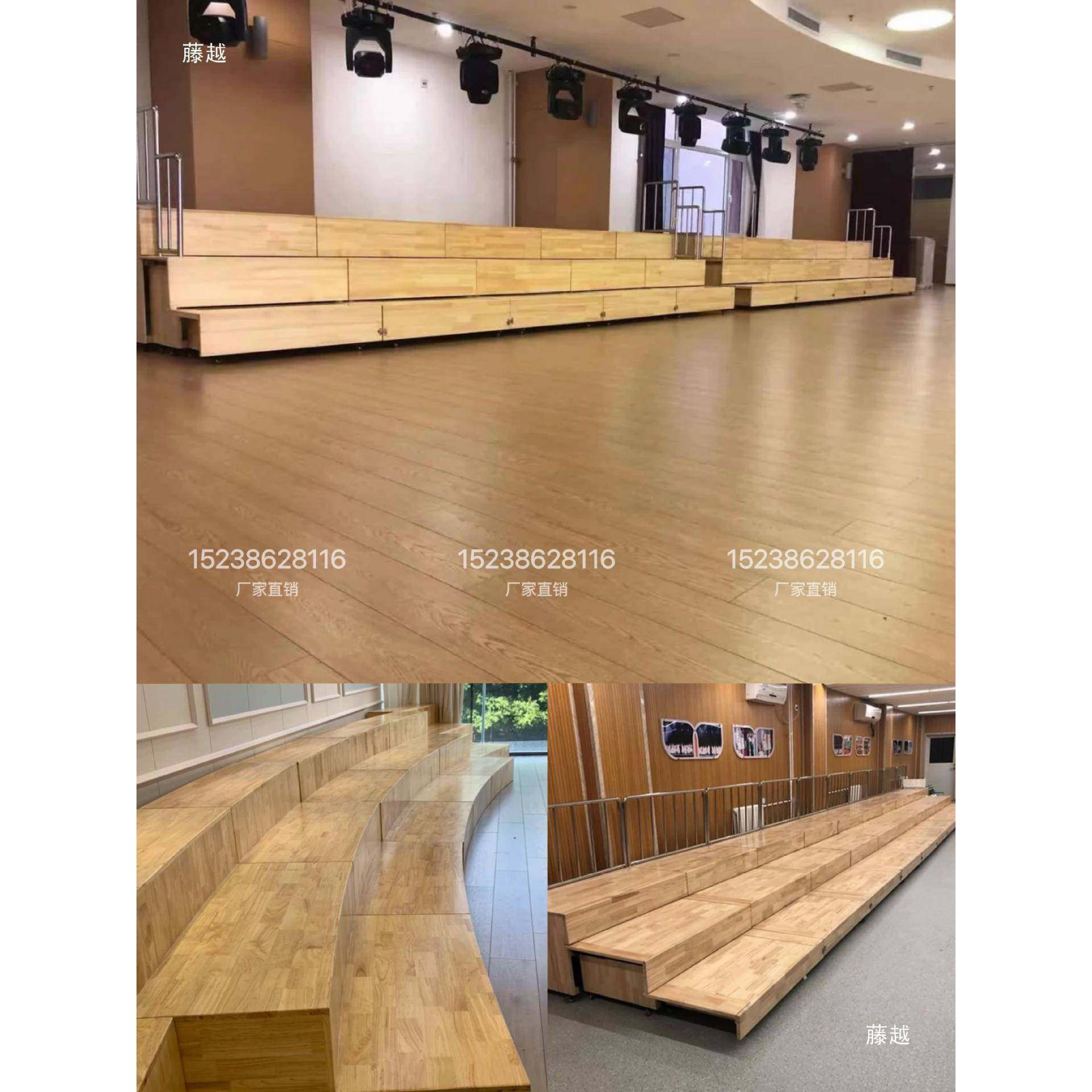 移动可折叠唱台台舞台推拉合实演出伸台阶合唱缩指挥309音乐拉伸