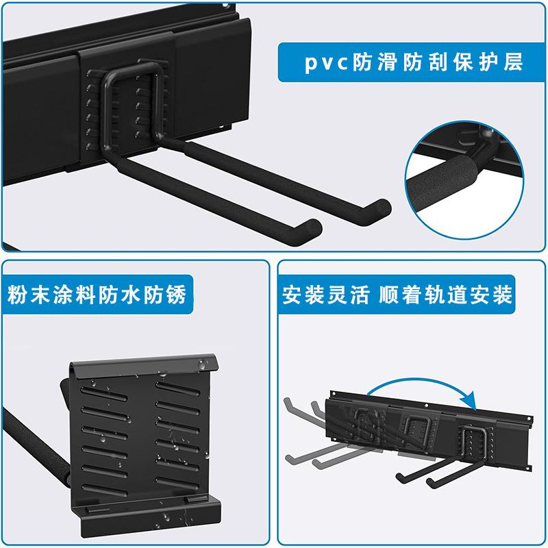 属跨境移动架上置物可拆卸墙挂钩重型挂钩承重壁挂式收ST纳金排钩