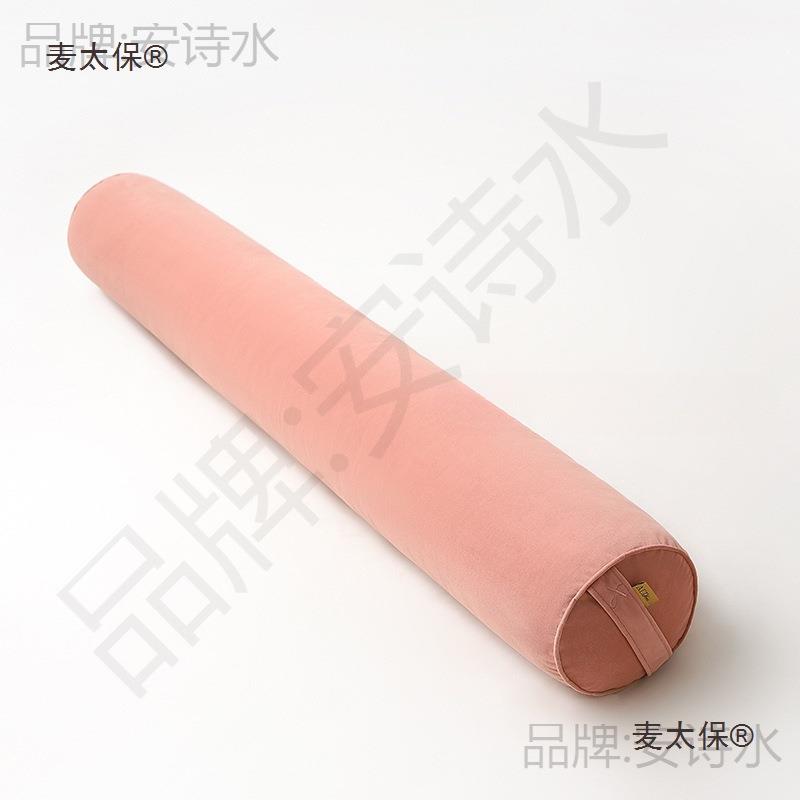 男生骑枕可拆长抱女生睡觉孕妇床上侧睡麦夹腿圆柱条靠麦太保枕头