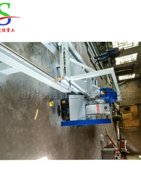 单片方锯木机方木js-350圆木开片机10米料快速锯切设备木料锯削机