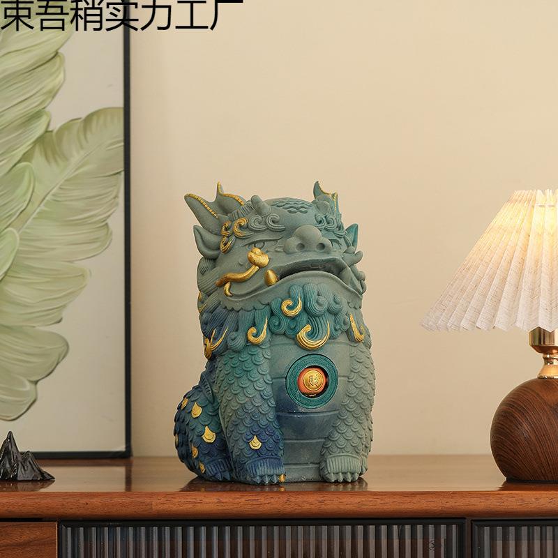大号可罐爱貔貅存钱只进不出超大容量大束吾稍实储蓄罐感创意松弛
