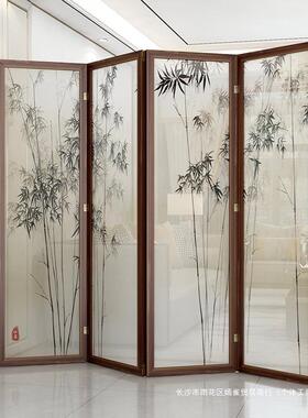 屏隔断客厅0UTK5年新款现代风简约轻奢网红折叠移动办2公2室实木