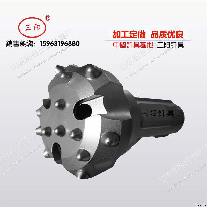 英砂岩孔钻头头工程施工石耐磨90钻头潜低风Q50Q65Q7压钎冲击器