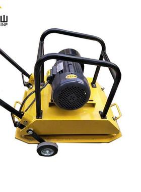 HZR120925电动振动实平夯1板20双向打夯机青手扶电动沥电动压机厂