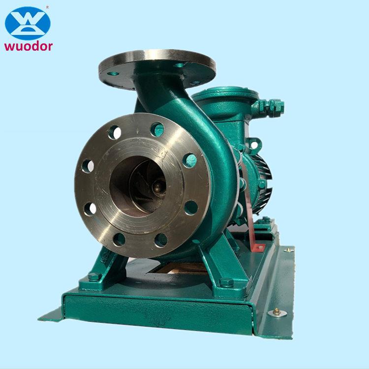 式不锈钢TYA高扬程道增卧压清水泵IS65-4-250化工强酸增压管离0心