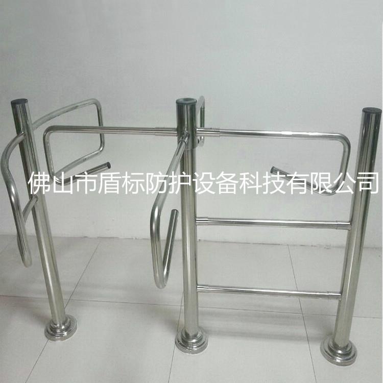 超市口单向门旋转器进出口/出入门禁行475门/场十字旋转摆闸转商